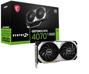 MSI GeForce RTX 4070 Ti Super 16G Ventus 2X OC Graphic Card - NVIDIA GeForce RTX 4070 Ti Super GPU, 16GB GDDR6X 256-bit Memory, 21 Gbps, PCI Express 4 Interface, Upto 2640 MHz, TORX Fan 4.0