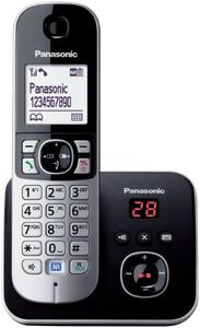 Panasonic KX-TG6821EB Single DECT Cordless Telephone with Answer Machine