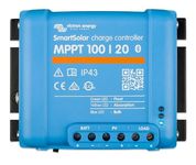 Victron Energy SmartSolar MPPT Solar Charge Controller (Bluetooth) - MPPT Charge Controller for Solar Panels - 100V 20 amp 12/24/48-Volt