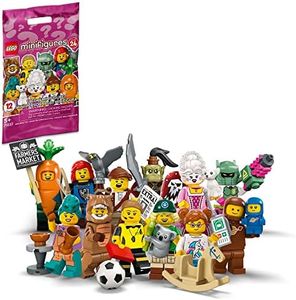 LEGO Minifigures Series 24 71037, Limited Edition Mystery Minifigure Blind Bag, 2023 Set, Collectible Characters with Toy Accessories