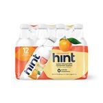 Hint Water Clementine (Pack of 12), 16 Ounce Bottles, Pure Water Infused with Clementine, Zero Sugar, Zero Calories, Zero Sweeteners, Zero Preservatives, Zero Artificial Flavors