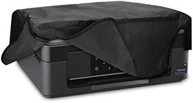 kwmobile Dust Cover Compatible with Epson Expression XP 255-455 - Printer Case - Fabric Protector Cover - Dark Grey