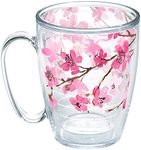 Tervis Japanese Cherry Blossom Insulated Tumbler 16oz Mug Clear