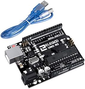 ELEGOO UNO R3 Board Scheda con Cavo USB Compatibile con i progetti IDE di Arduino Conforme alla direttiva RoHS