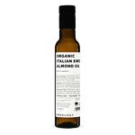 Erbology Organic Sweet Almond Oil 250ml - Cold-Pressed - Rich in Skin-Nourishing Vitamin E - Straight from Farm in Italy - Non-GMO - No Additives or Preservatives - Recyclable Glass Bottle
