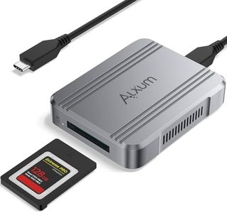 USB4 CFexpress 4.0 Type B Card Reader, 40Gbps Transfer Speed, Portable Aluminum Memory Card Reader, USB-C to Type B CF Express Adapter, OTG Support, Compatible with Windows/Mac/Linux/Android