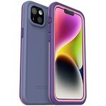 OtterBox FRĒ Series Waterproof Case with MagSafe (Designed by LifeProof) for iPhone 14, iPhone 13 & iPhone 13 Pro - Valor (Purple)