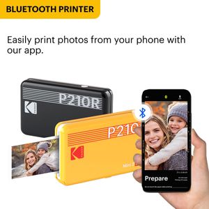 KODAK Mini 2 Retro Portable Photo Printer – Wireless Instant Prints