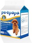 Petpapa 100 pcs Premium Leak-Proof Puppy Pet Dog Indoor Cat Toilet Training Pads Super Absorbent 60x60cm