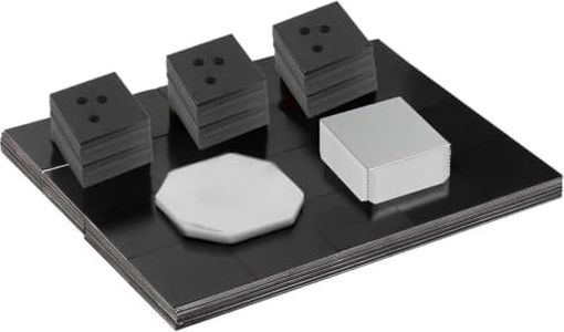 100Sets Square Magnet Making Supplies, 2x2inch/50x50mm Acrylic Magnet Materials Consumables for DIY Fridge Maker Machine Accessories