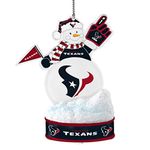 Boelter Brands NFL Houston Texans LED Snowman Ornament