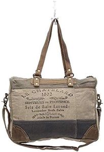 Myra Bags Le Chatelard Canvas Messenger Bag S-0966