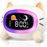 QingHong Kids Alarm Clock Wake Up L