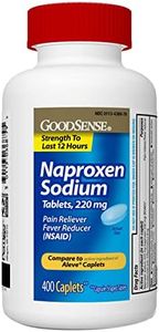 GoodSense Naproxen Sodium Tablets 220 mg, Pain Reliever and Fever Reducer (NSAID), 400 Count