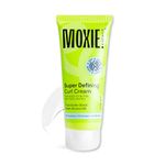 Moxie Beauty Super Defining Curl Cream for Women & Men | Leave In Curl Cream for Curly, Wavy & Frizzy Hair | 96% Hair Moisture Retained | Hair Cream for Dry Curly Hair | Made With Mango Seed, Cocoa Butter & Almond Oil | 120 ml