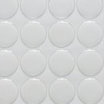 100pcs 1 inch Round Transparent Clear Epoxy Adhesive Circles Bottle Cap Stickers Resin Patch Dots Bottle Caps Crafting DIY