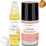 LOUINSTIC Rapid Gel Nail Polish Remover - Effortlessly Remove Gel Polish in 3-5 Minutes, Enriched with Cuticle Care Oil for Nail Repair