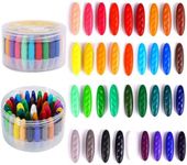 Peanut Crayons for Kids 36 Colors W