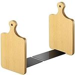Jetec Wood Bookends, Kitchen Cookbo