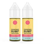 Base Labs Piercing Bump Solution | Soothing Piercing Aftercare | Ear & Nose Piercing Oil Drops for Keloid Bumps | Piercing Aftercare Oil | 2PK