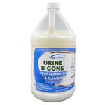 KINZUA ENVIRONMENTAL Urine B-Gone, Professional Enzyme Odor Eliminator & Pet Stain Remover, Human, Cat & Dog Urine Cleaner, Effective on Laundry, Carpets & More (3.79Liter (Pack of 1), Lavender)