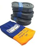 Biketube Brand 700c Bicycle Inner Tubes - Super Value 3-Pack - Free TubeSock and Sticker - Select Your Size (700c x 35-43 w/48mm Presta)