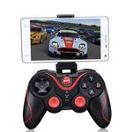 ENTWINO X3 Game Controller Wireless/Bluetooth Gamepad for Android Phone, Supports PS3, N-Switch Gaming Console, PC, Android TV Set, Android Media Box, D-Input & X-Input Mode for Windows System