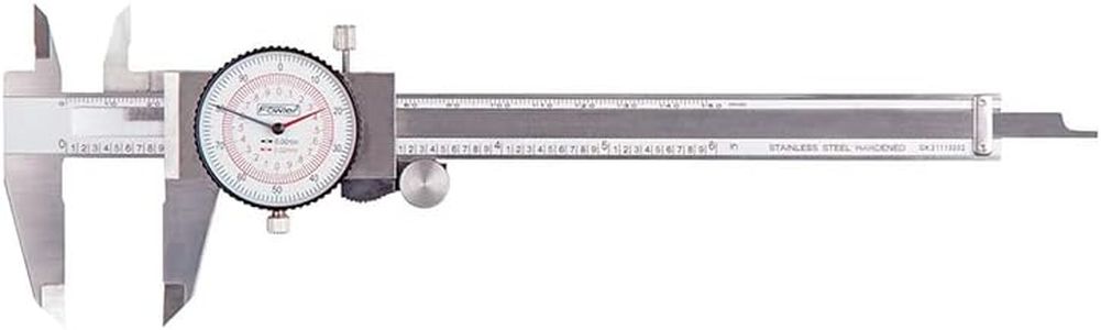 Fowler Inch/Metric Dial Caliper with 0-6"/150mm Range, Silver (520300061)
