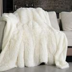 Pawque Faux Fur Throw Blankets 50x6