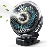 FRIZCOL Clip on Fan with Misting - 