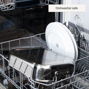 All-Clad 16-Inch Stainless Steel Roaster – Large Oven Roasting Pan