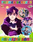 Thomas Sanders Coloring Book Cute Character for Fan Men Teen Women Kid: Coloring Books For Kids Teens and Adults With 30+ Easy Simple Colouring Pages ... for Any Occasion in Work Office, Home, School