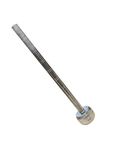 EvoSports Fitness Black Iron Mugdar Meel/Clubbell/Karla Katai for Exercise (12KG, Silver)