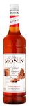 MONIN Premium Salted Caramel Syrup 1L for Coffee and Cocktails. Vegan-Friendly, Allergen-Free, 100% Natural Flavours and Colourings. Salted Caramel Coffee Syrup