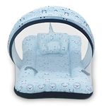 Kradyl Kroft Cotton Bassinet Style Mosquito Net Bedding For Infants, Day_bed (Little Koala), Light Rama