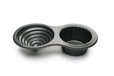 Fox Run 44917 Giant Cupcake Pan, Non-Stick Carbon Steel - 8 x 15.5 x 3.25 inches