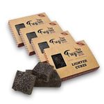 Fregrill Premium BBQ Fire Starter/Lighter Cubes | All-Natural Charcoal and Wood Stove Lighter | Ideal for Barbecue, Campfires, Grill Pits, and Fireplaces Sawdust and Wax (Pack of 2)