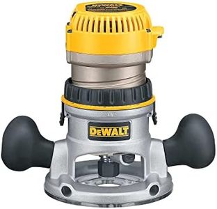 DEWALT Router, Fixed Base, 12-Amp, 24,000 RPM Variable Speed Trigger, 2-1/4HP, Corded (DW618)