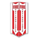 3D Fire Extinguisher Sign, 12"x 4"x
