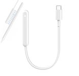 Paiholy Magnetic Charger Compatible with Apple Pencil 2nd Generation, Lightweight and Convenient Charging Adapter for Ipencil 2nd Generation