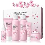 Gift Set for Her,Skincare Gift Set for Women, 6-Step Skincare Routine- Cleanser,Toner,Lotion,Serum,Eye Serum,Essence Serum-All Skin Types,Vegan,Cruelty-free (6PCS)