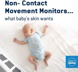 Angelcare 3-in-1 Baby Movement Monitor with Video – SensaSure, White