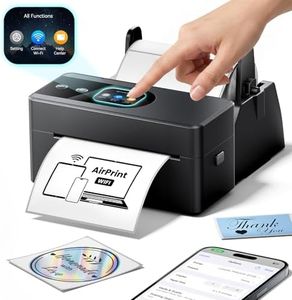 Phomemo PM64Air AirPrint Thermal Label Printer with Touch Screen, Wireless Wi-Fi Shipping Label Printer for Small Business, Thermal Printer Compatible with iOS, Android, Windows, Mac, Amazon, Shopify