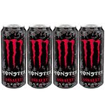 Monster Energy Assault Energy Drink Pack of 4 Pet Bottle, 4 x 500 ml