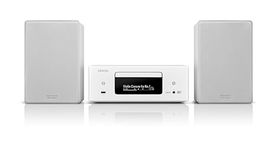 Denon CEOL N12DAB all-in-one system with CD player, DAB/FM radio, HDMI ARC and HEOS® Built-in - White