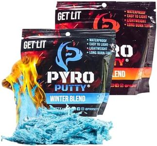Phone Skope PYRO Putty Winter, Summer, Eco Blend, Emergency Survival Fire Starter (2 oz 2-Pack Summer & Winter)