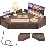 armocity Floating Corner Desk with 