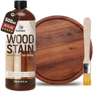 Wood Stain, Teak Wood Stain, 500ml Woods-Stain for Woods, Furniture, Cabinet, Fast Drying Woods-Stain, Non-Toxic Wood-Stains, Water Based & Low Odor Wood-Stains, Indoor & Outdoor Woods Stains