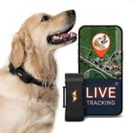 PAJ GPS Dog Tracker - 4G Real-Time GPS Tracker for Dogs with 3 Months Premium Included - Worldwide Coverage, Escape Alerts & Virtual Fence - Waterproof, Up to 10 Days Battery, Fits Any Dog Collar