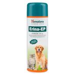 Himalaya Erina-EP Powder | 150 g | Tick & Flea Control for Dogs & Cats | With Neem & Eucalyptus for Skin Health & Hygiene